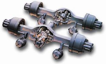 HW12 medium-heavy single reduction drive axle