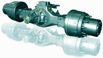 HC16 heavy cast hub reduction drive axle
